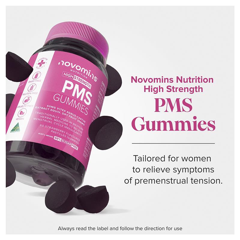 Load image into Gallery viewer, Novomins PMS 60 Gummies NEW
