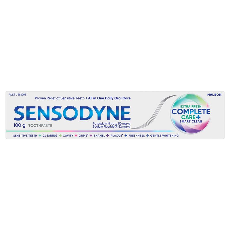 Load image into Gallery viewer, Sensodyne Toothpaste Complete Care + Smart Clean Extra Fresh 100g
