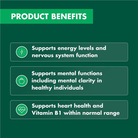 Nature's Own High Strength Vitamin B1 250mg 75 Tablets