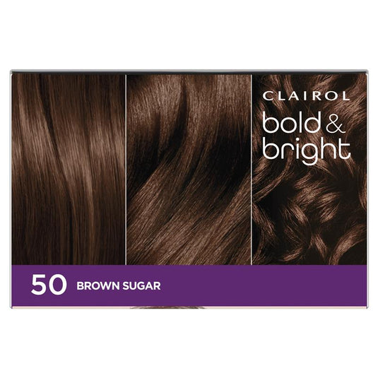 Clairol Bold & Bright Permanent Hair Colour 50 Brown Sugar