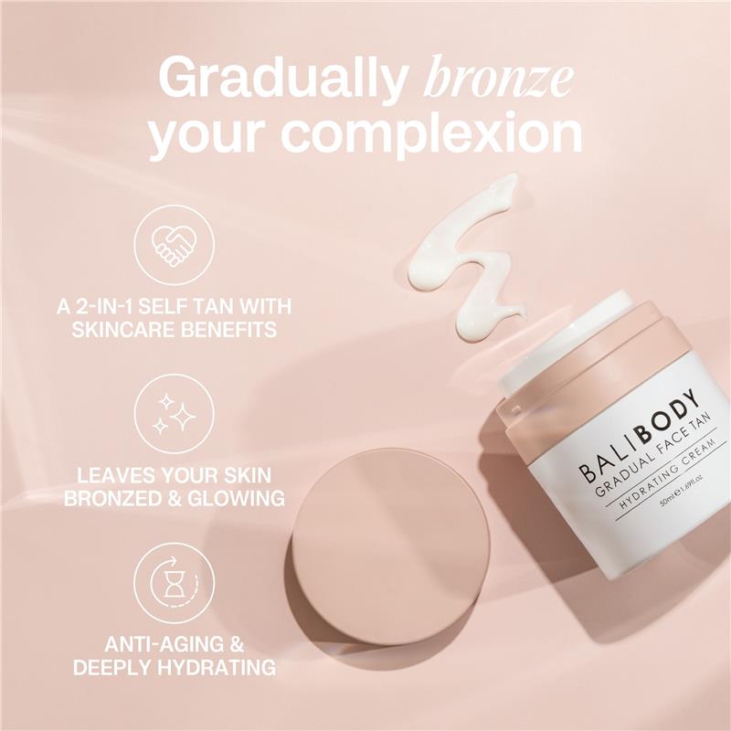 Load image into Gallery viewer, Bali Body Gradual Face Tan 50ml
