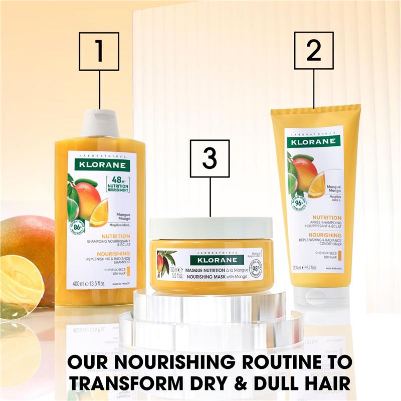 Load image into Gallery viewer, Klorane Nourishing Mango Conditioner 200ml – Dry Hair
