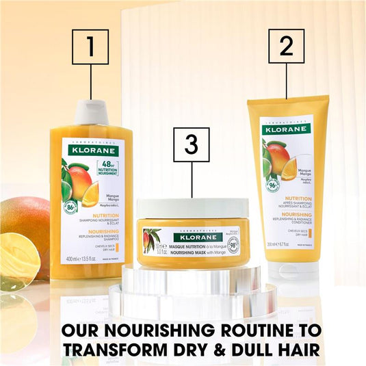 Klorane Nourishing Mango Conditioner 200ml – Dry Hair