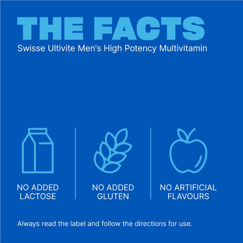 Load image into Gallery viewer, Swisse Men's Ultivite Power Multivitamin 40 Tablets
