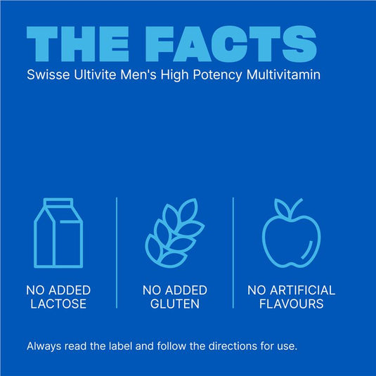 Swisse Men's Ultivite Power Multivitamin 40 Tablets