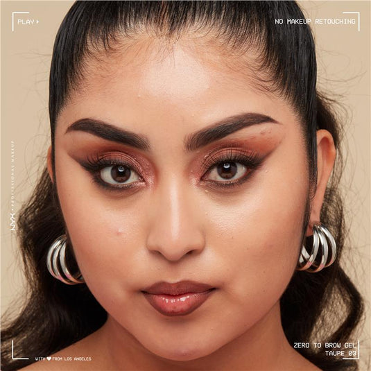 NYX Zero To Brow Gel Taupe