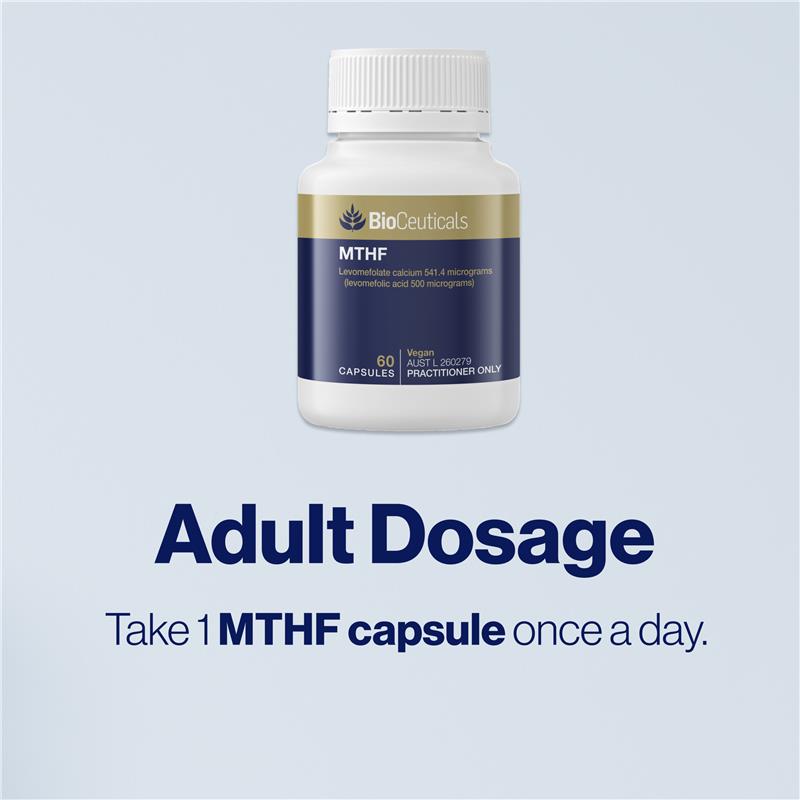 Load image into Gallery viewer, BioCeuticals MTHF 60 Capsules
