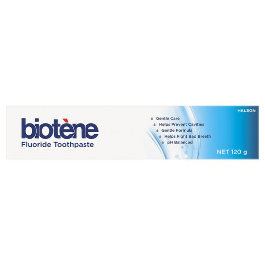 Biotene Dry Mouth Relief Fluoride Toothpaste Fresh Mint 120g