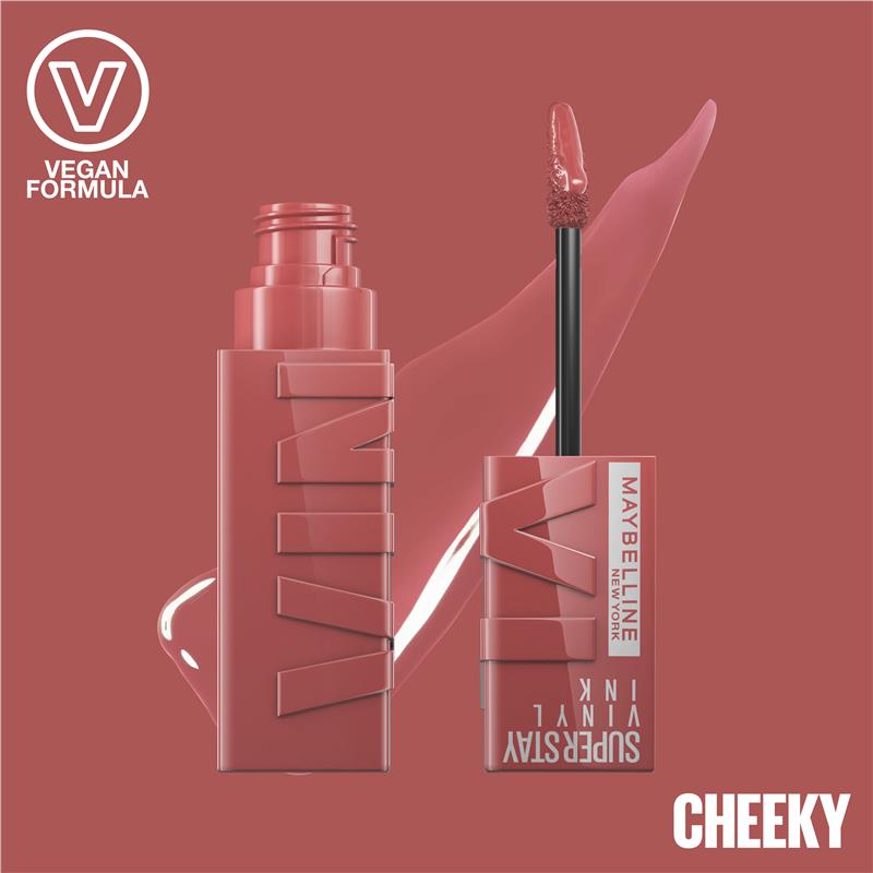 Load image into Gallery viewer, Maybelline Superstay Vinyl Ink Liquid Lip Colour 35 Cheeky Nu Int
