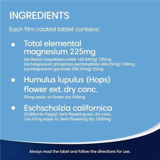 Bioglan Active Magnesium PM 60 Tablets