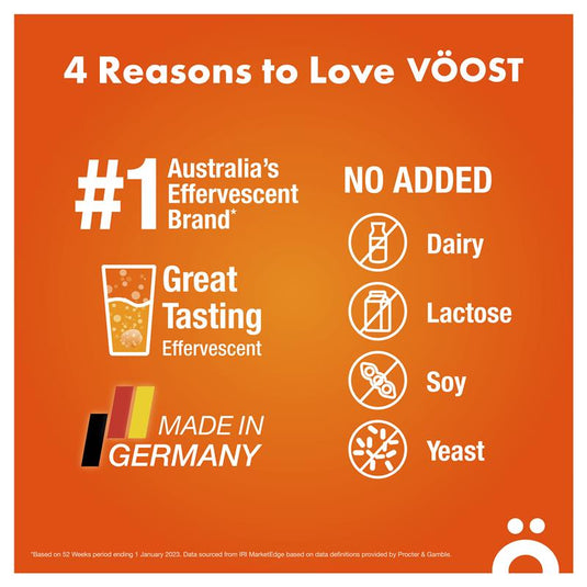 Voost Sport Orange Effervescent 10 Tablets