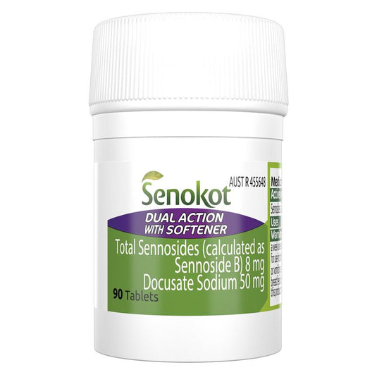 Senokot Dual Action 90 Tablets