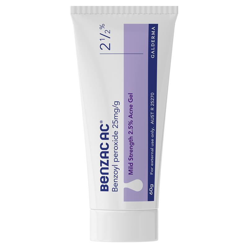 Load image into Gallery viewer, Benzac AC Mild Strength 2.5% Acne Gel 60g
