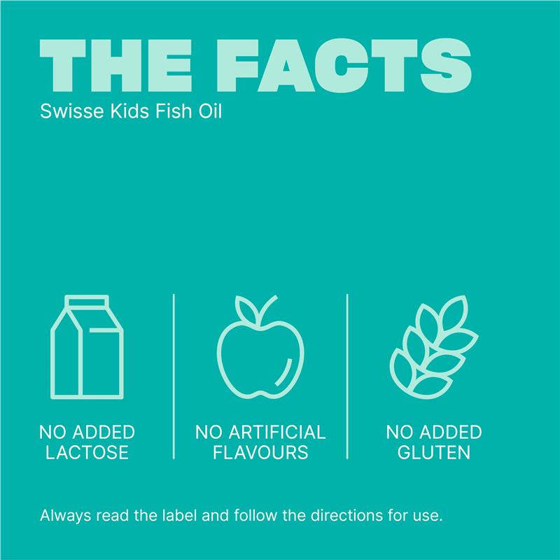 Load image into Gallery viewer, Swisse Kids Fish Oil 60 Capsules
