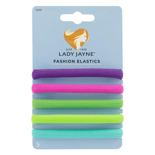 Lady Jayne 15035 Fashion Elastics All Day Firm Hold Highlighter Colours