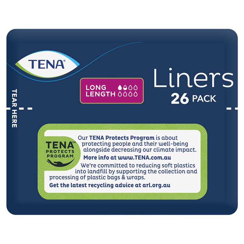 Load image into Gallery viewer, TENA Liners Long 26 Pack

