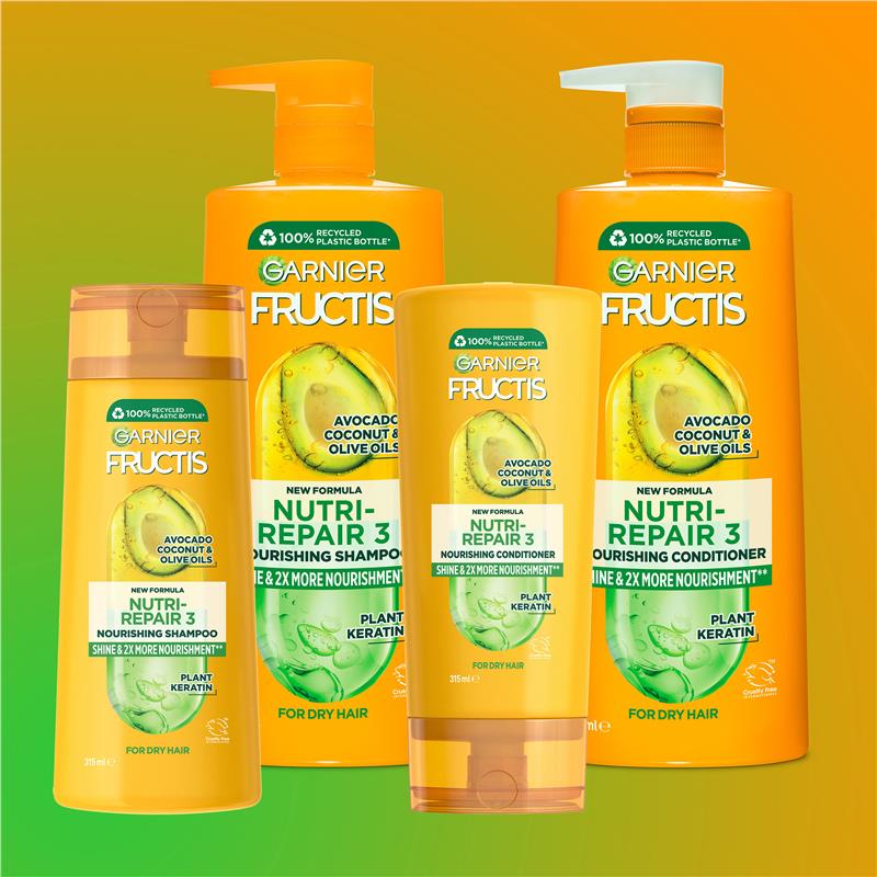 Load image into Gallery viewer, Garnier Fructis Nutri-Repair 3 Conditioner 315ml
