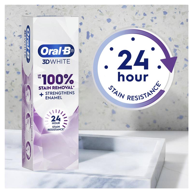 Load image into Gallery viewer, Oral B Toothpaste 3D White Enamel Strong 90g
