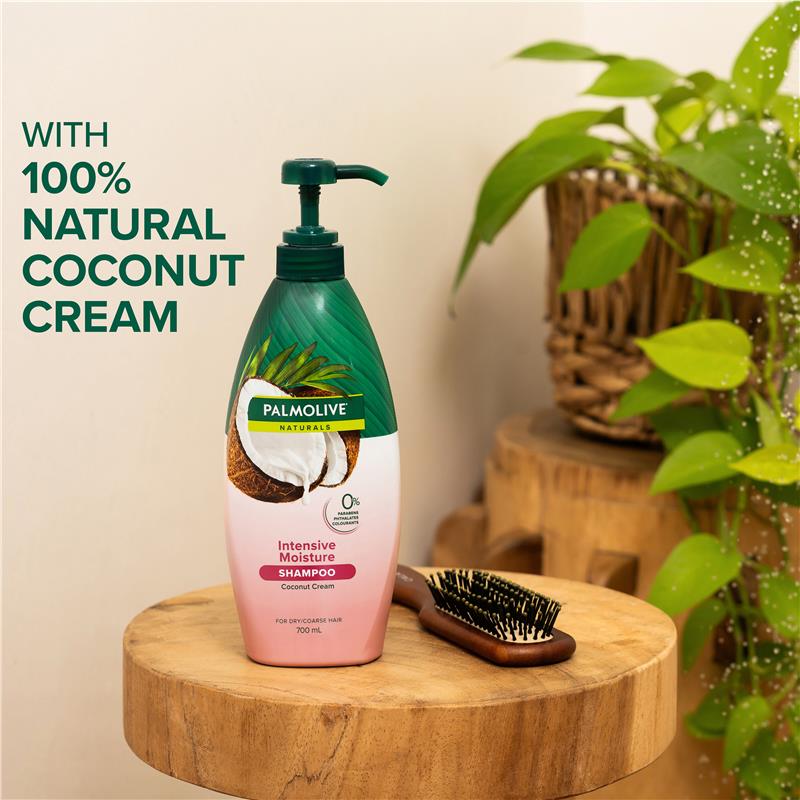 Load image into Gallery viewer, Palmolive Naturals Intensive Moisture for dry/coarse Hair Shampoo Coco cream &amp; Pure milk protein 700mL
