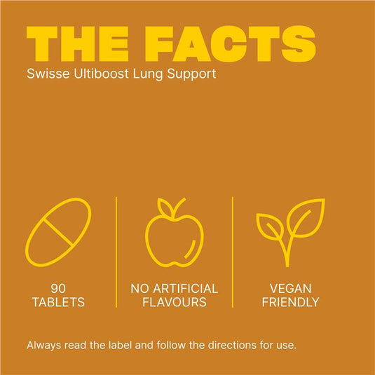 Swisse Ultiboost Lung Support 90 Tablets