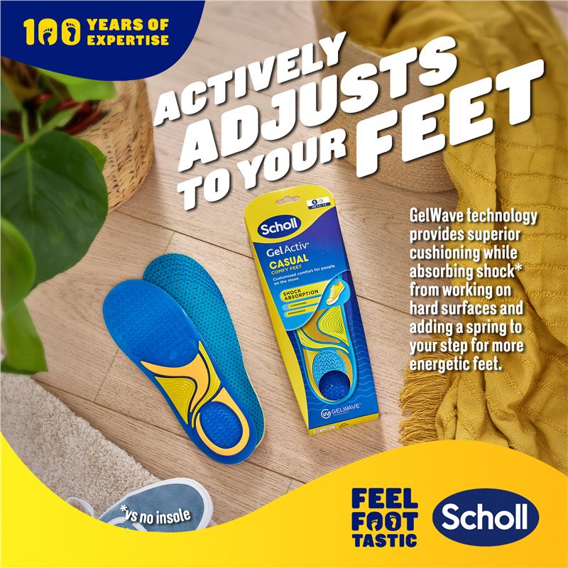 Load image into Gallery viewer, Scholl Gel Activ Insole Casual Small
