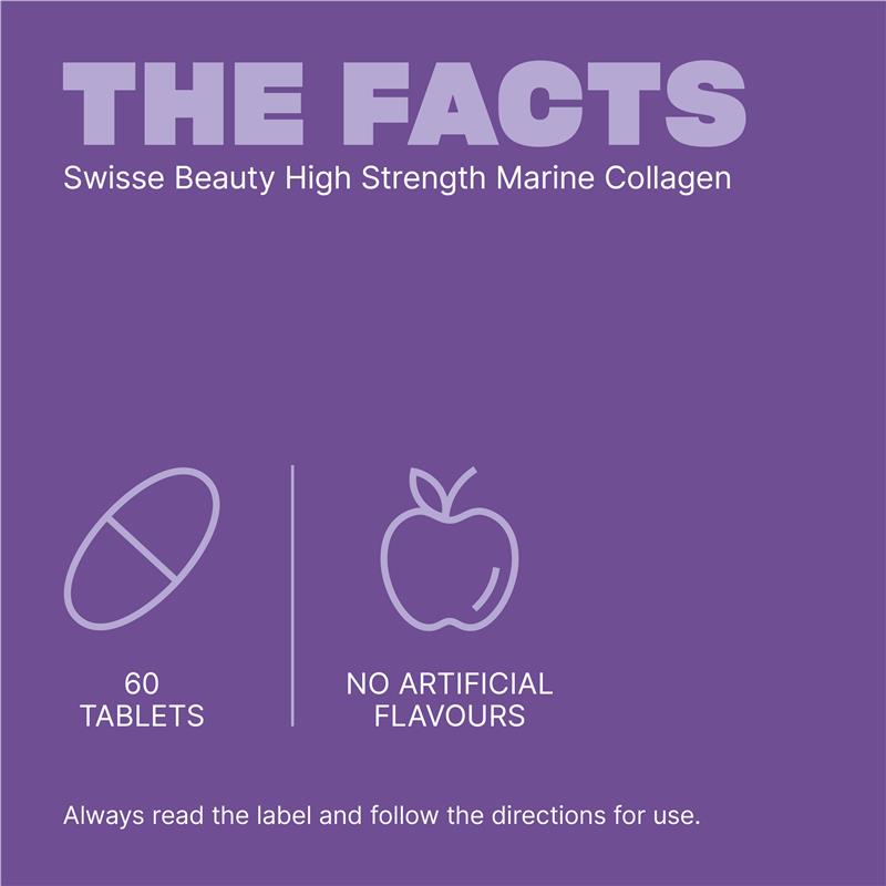 Load image into Gallery viewer, Swisse Beauty High Strength Collagen 60 Tablets
