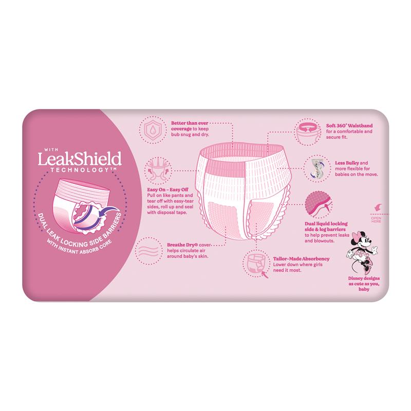 Load image into Gallery viewer, Huggies Ultra Dry Nappy Pants Size 6 15kg &amp; Over Girl 24 Pack

