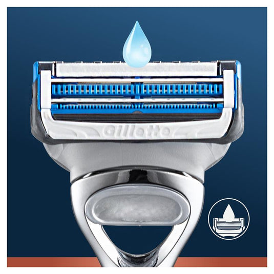 King C Gillette Neck Razor + 1 Razor Blade Refill