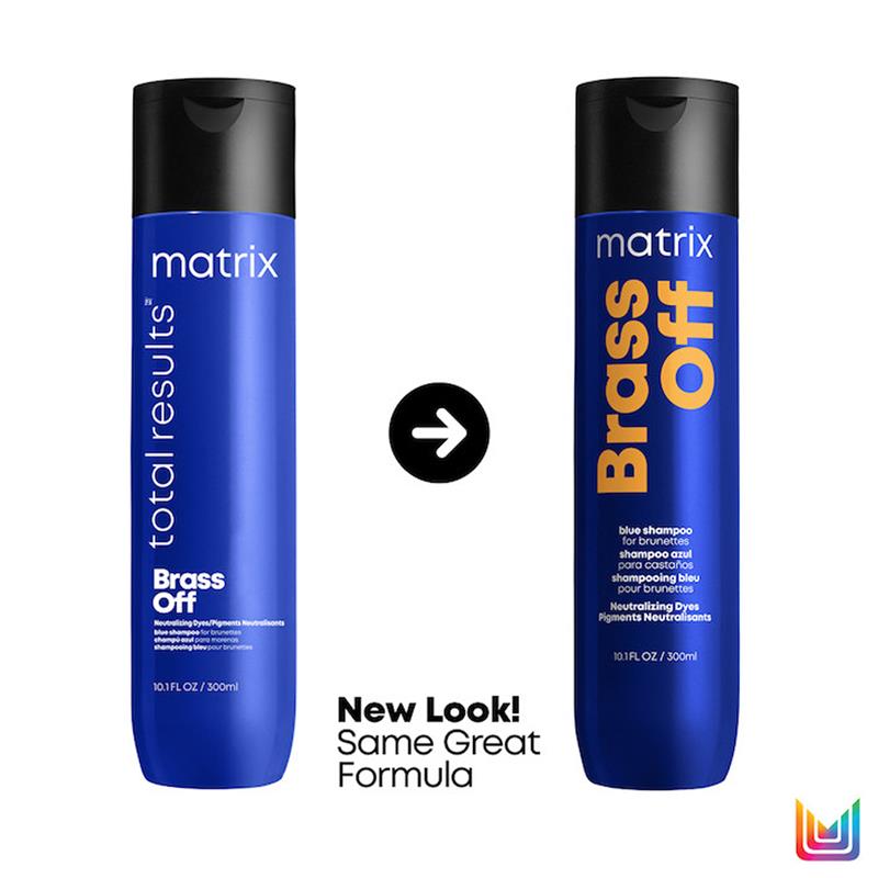 Load image into Gallery viewer, Matrix Brass Off Blue Toning Shampoo 300ml
