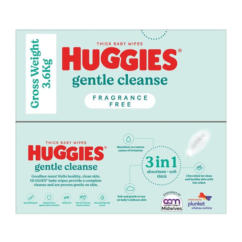 Load image into Gallery viewer, Huggies Fragrance Free Wipes 400 Pack
