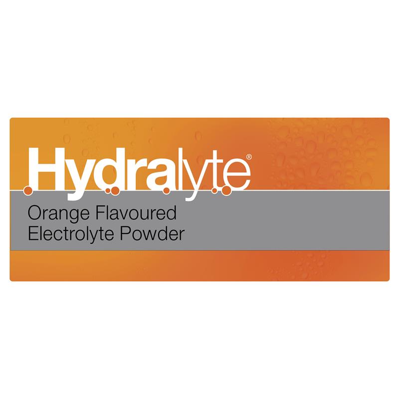 Load image into Gallery viewer, Hydralyte Orange Sachets Value Pack 4.9g x 24
