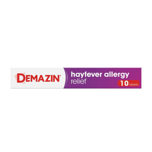 Demazin Allergy & Hayfever 10 Tablets