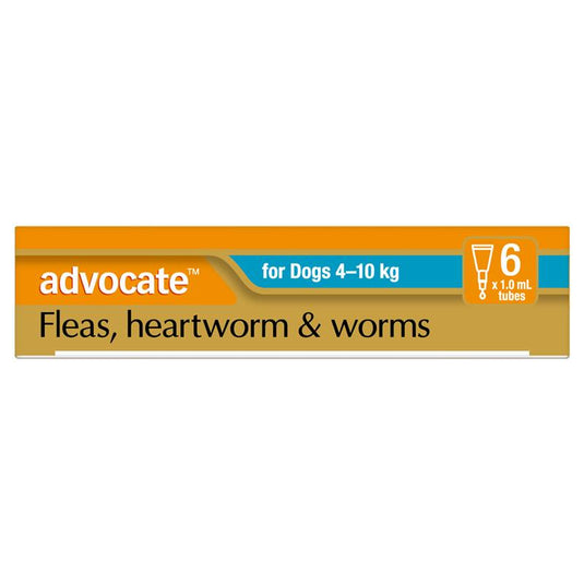 Advocate Dog Medium 4-10KG 6