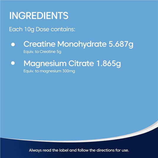 Bioglan Active Magnesium + Creatine 300g