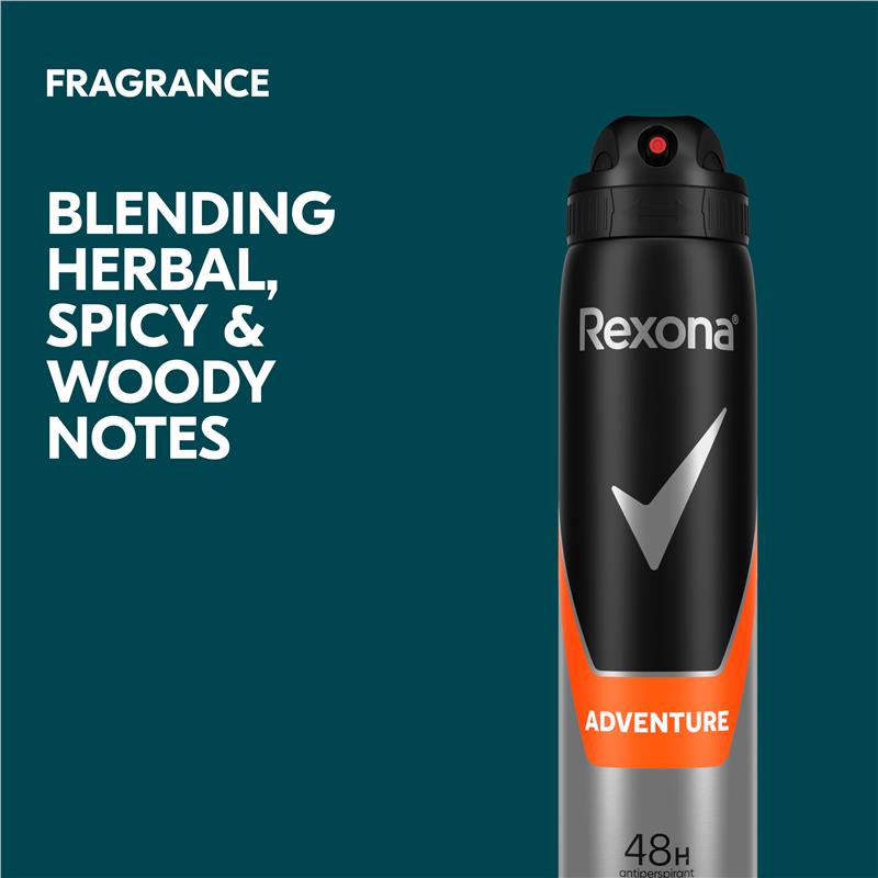 Load image into Gallery viewer, Rexona Men Antiperspirant Aerosol Adventure 250ml
