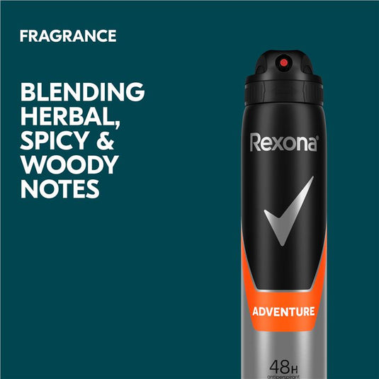 Rexona Men Antiperspirant Aerosol Adventure 250ml
