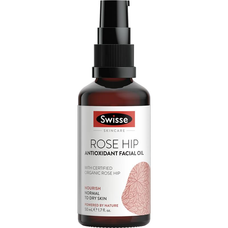 Load image into Gallery viewer, Swisse Skincare Rose Hip Antioxidant Facial Oil 50ml
