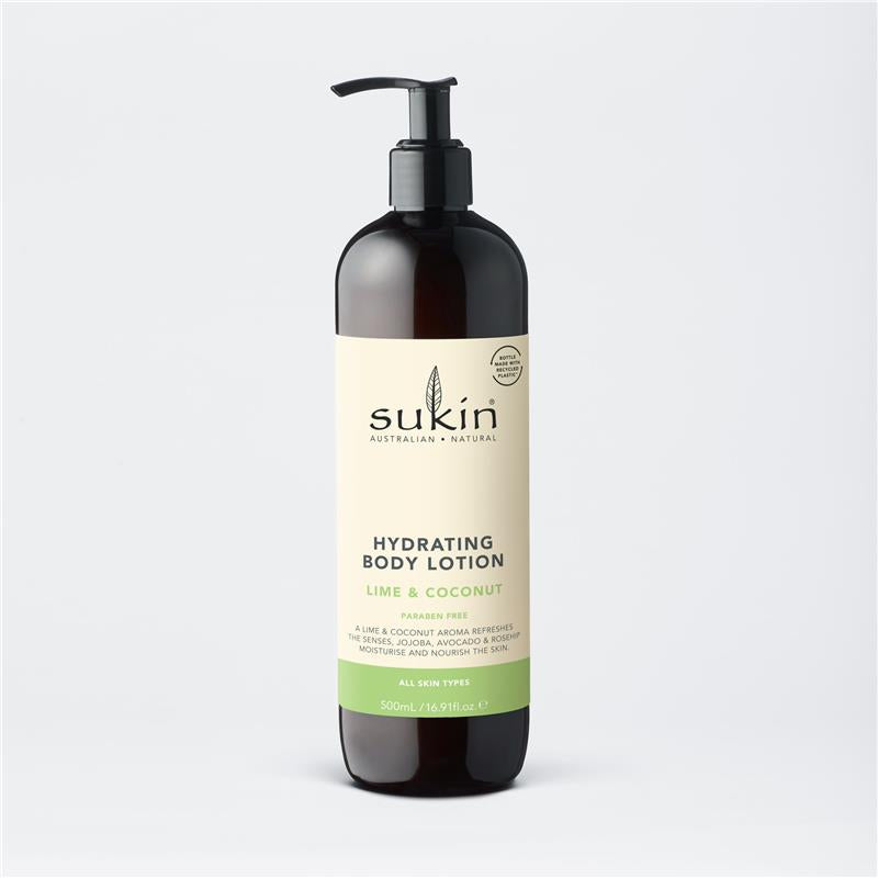Load image into Gallery viewer, Sukin Hydrating Body Lotion Lime and Coconut 500ml
