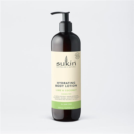 Sukin Hydrating Body Lotion Lime and Coconut 500ml