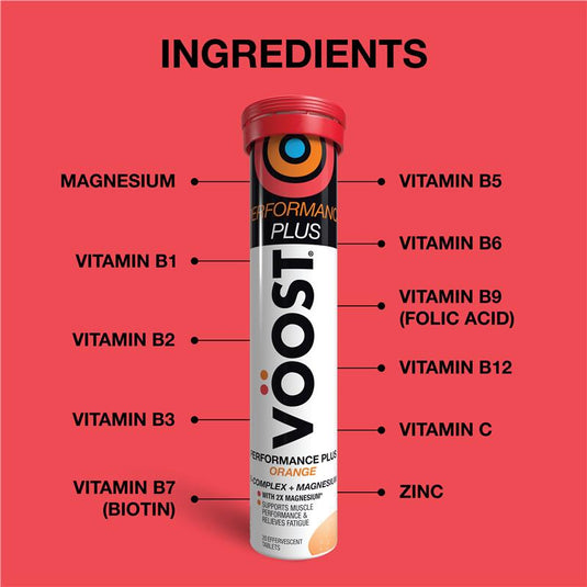 Voost Performance Plus Orange Effervescent 20 Pack