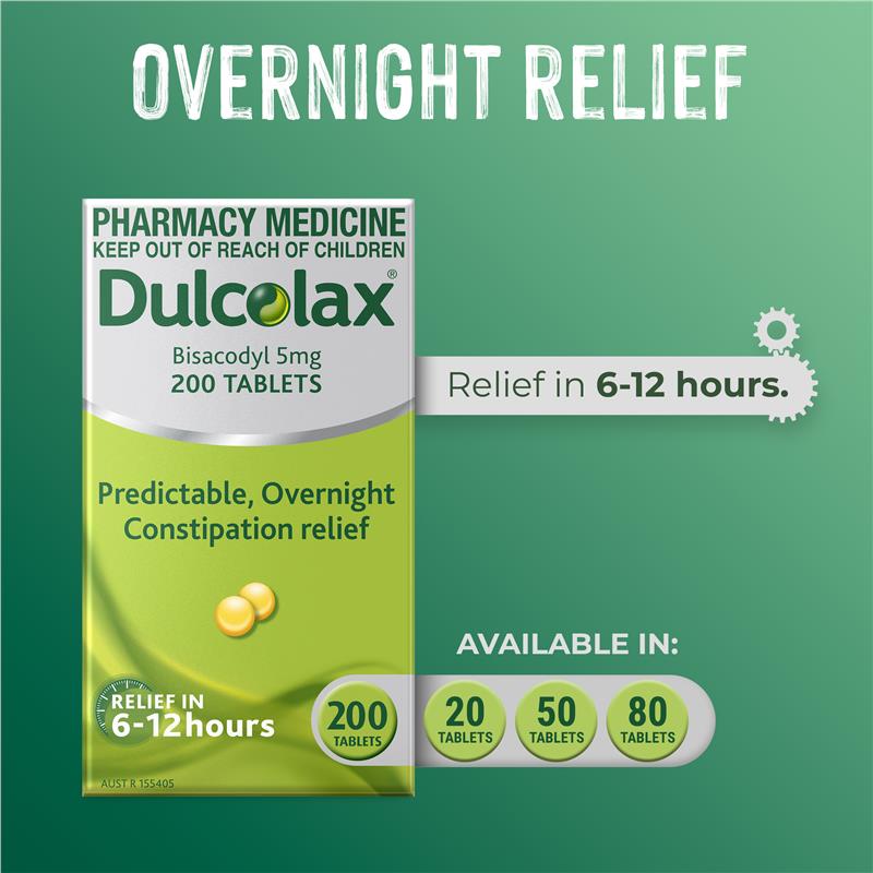 Load image into Gallery viewer, Dulcolax Laxatives 5mg 200 Tablets
