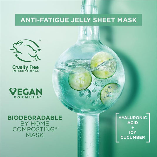 Garnier Skin Active Hyaluronic Cryo Jelly Cooling Sheet Mask 27g