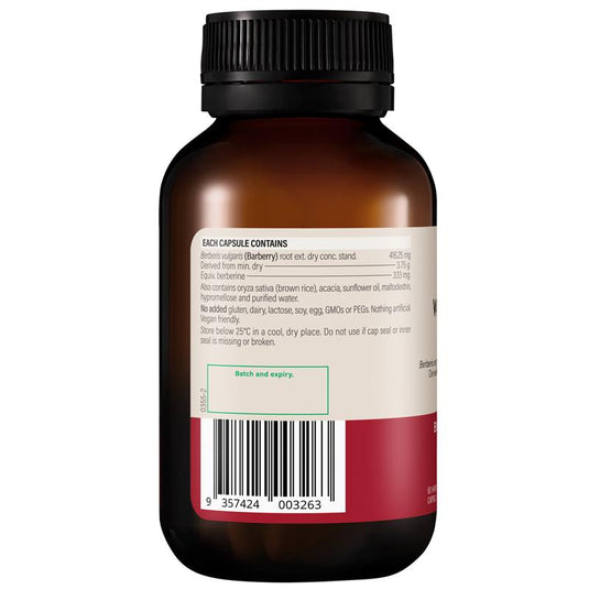 Wanderlust Berberine 333mg 60 Capsules