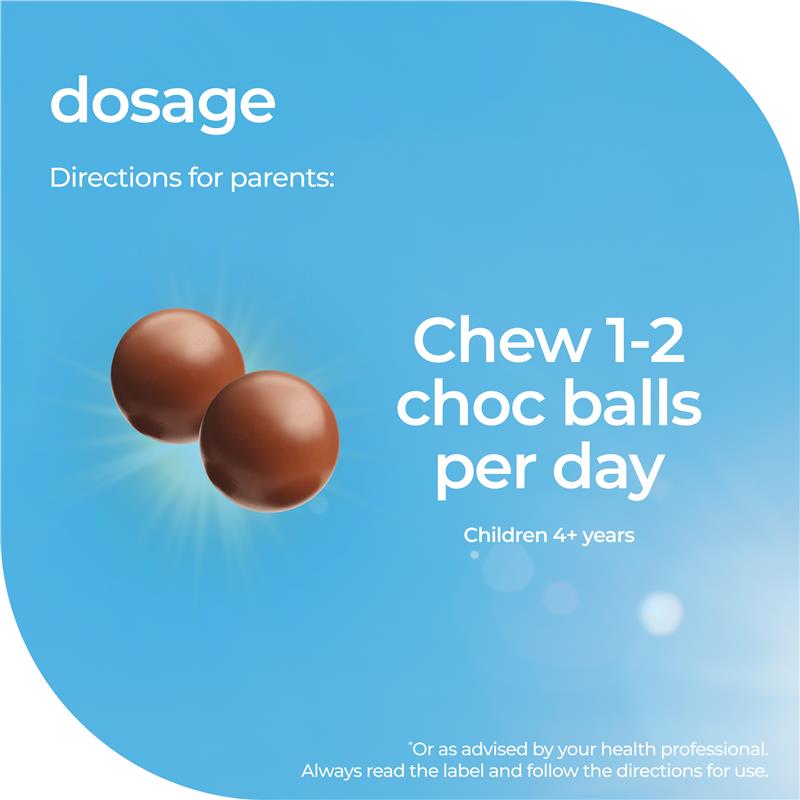 Load image into Gallery viewer, Nature's Way Kids Smart Probiotic 50 Choc Balls
