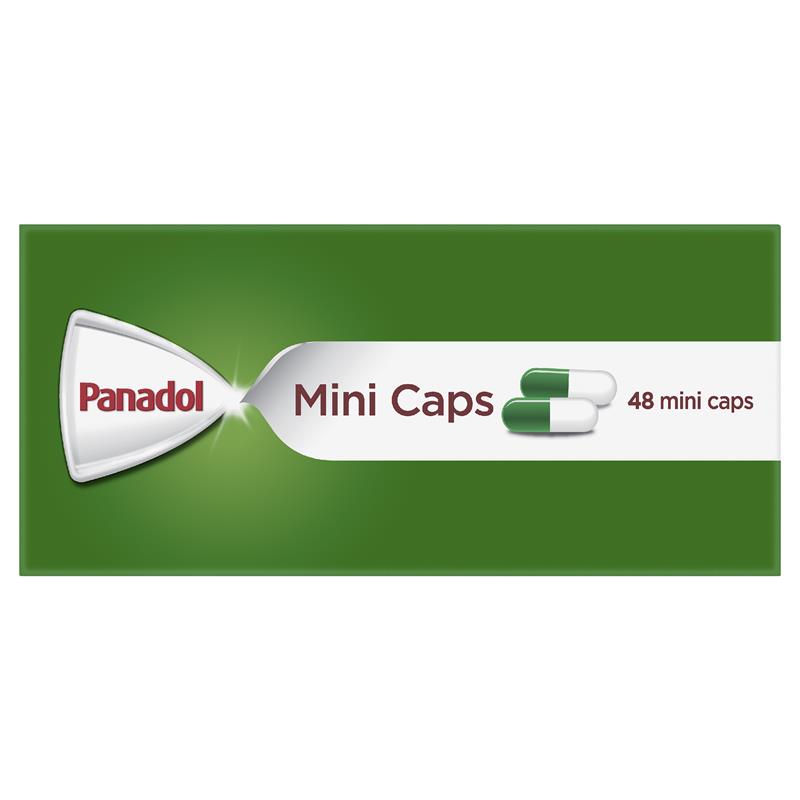 Load image into Gallery viewer, Panadol Paracetamol Pain Relief Mini Capsules 48 Capsules

