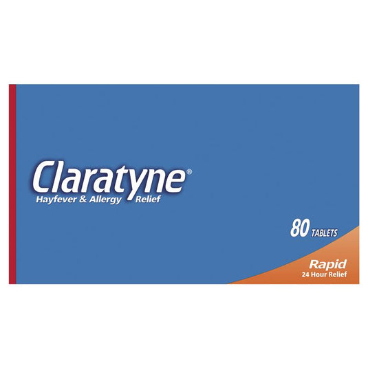 Claratyne Allergy & Hayfever Relief Antihistamine 80 Tablets
