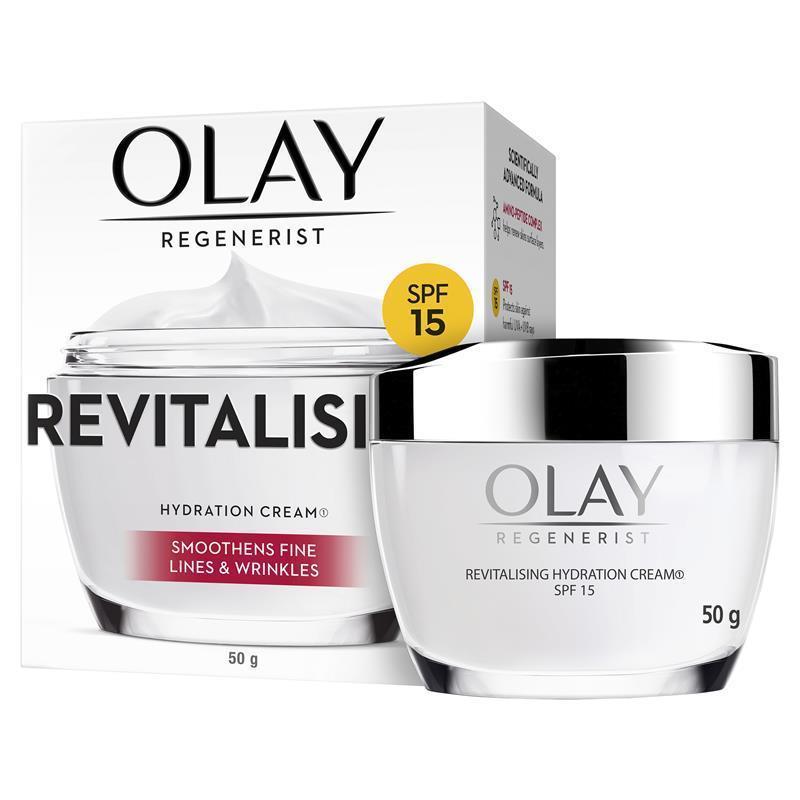 Load image into Gallery viewer, Olay Regenerist Advanced Anti-Ageing Revitalising Hydration Face Cream SPF15 50g
