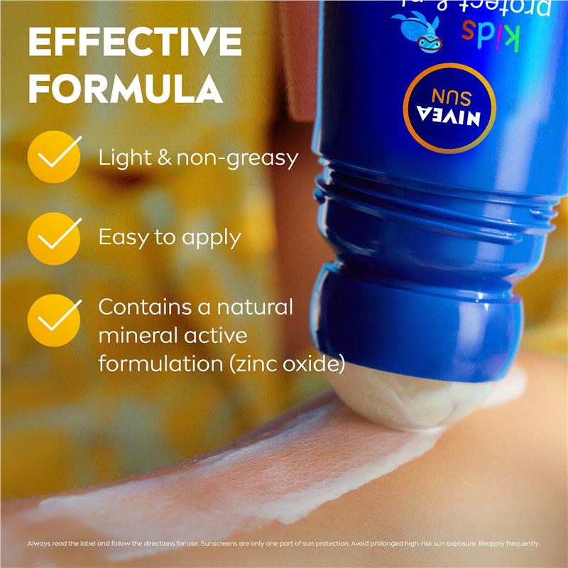Load image into Gallery viewer, NIVEA Sun Kids Protect &amp; Play SPF50 Sunscreen Roll On 65ml
