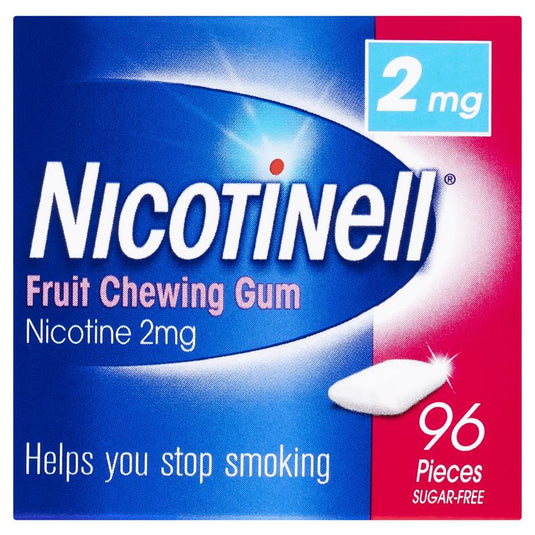 Nicotinell Chewing Gum 2mg Fruit 96