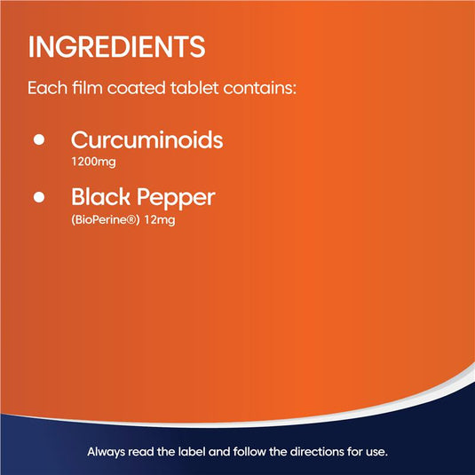 Bioglan Curcumin Double Strength 1200mg 40 Tablets